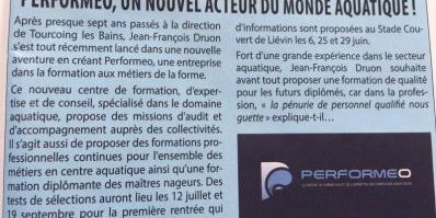 Parution Presse: SPRINT