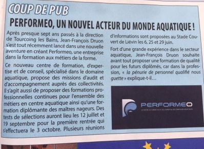 Parution Presse: SPRINT